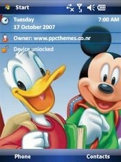 Donald n Mickey ppc theme